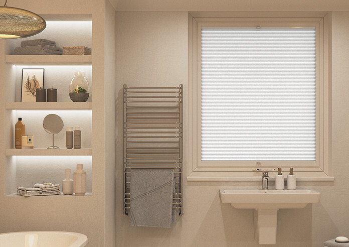 Honeycomb, Cotton White - Perfect Fit Blind - Image 5